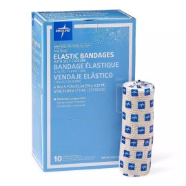 Medline Matrix Elastic Bandages, 6" x 5 yd, Case
