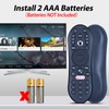 WDZP New R37023B Voice Remote Control Replacement for TiVo Stream