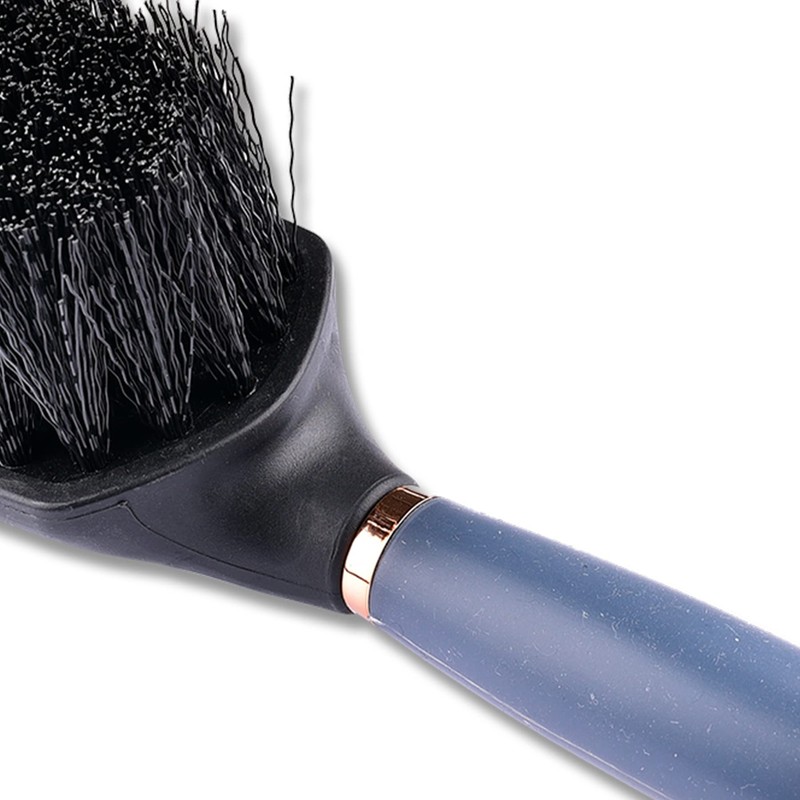 WALDHAUSEN Hoof Brush with Gel Handle, Black