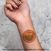 4 x 'Dandelions, Natures Free Superfood' Temporary Tattoos - Water