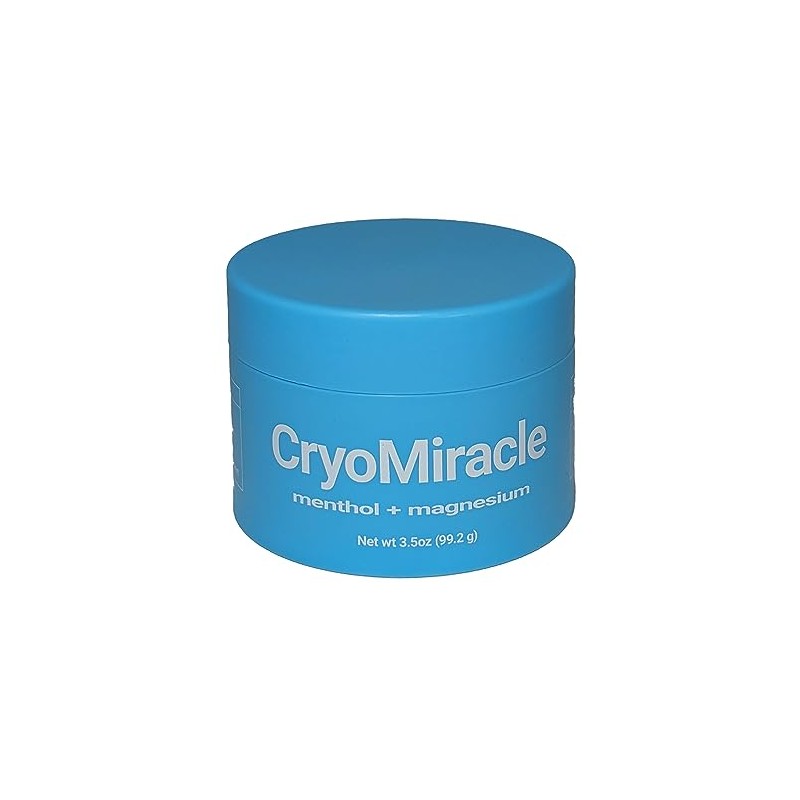 CryoMiracle Menthol + Magnesium Cream Cooling Relief