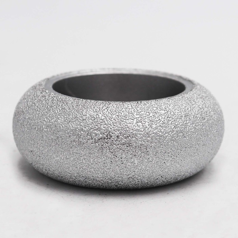 SHDIATOOL 3 Inch Profile Hand Diamond Wheel Height 30mm Convex