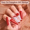 JODSONE Gel Nail Polish 1Pcs 15ml Red Nail Polish Soak