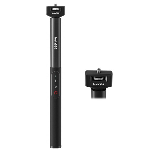 Insta360 Power Invisible Selfie Stick with built in Camera Charger