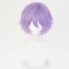 KiyaCos 30cm lt Purple Lavender Lilac Fluffy Fear Cosplay Wig