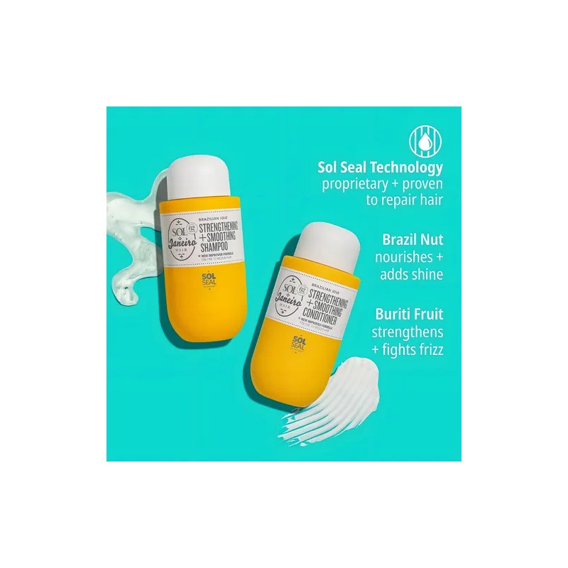 Sol De Janeiro Champú Reparador De Daños Y Acondicionador
