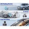 3 Channel Dash Cam Front and Rear Inside, 3 Inch