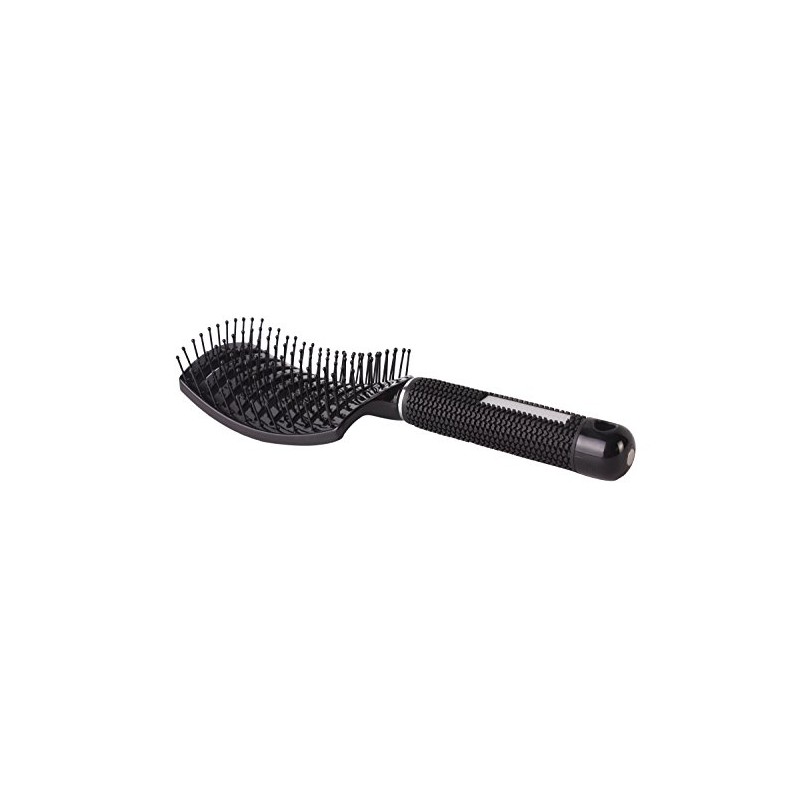 PERFEHAIR Curved Vented Styling Hair Brush, Detangling Thick Hair Massage