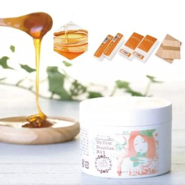 베이비 왁스 브라질리언 슈가 셀프 왁싱 털 제모 크림 [하드 왁싱키트 250g] Baby Wax Brazilian Sugar Self-Waxing Hair Removal Cream [Hard Waxing Kit 250g]