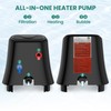 DoCred 1350W Hot Tub Heater Pump, Multifunctional SPA Heating Pump