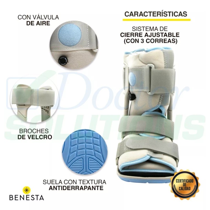 Benesta Bota Walker Benesta Neumática Corta De 11