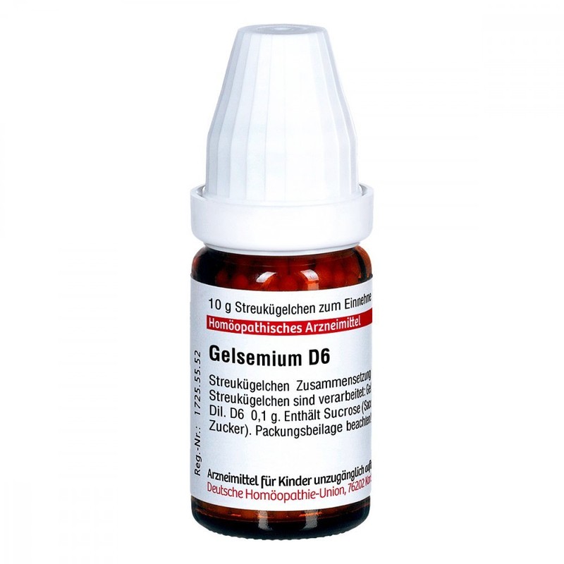 DHU Gelsemium D6 Spreading Balls 10 g Globules