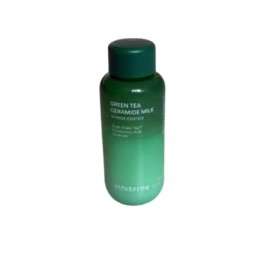 Innisfree 이니스프리 그린티 세라마이드 밀크 보습 에센스/수분 속건조 장벽 화잘먹 160ml, 1개 Innisfree Green Tea Ceramide Moisturizing Essence/Hydrating Quick Absorbing Barrier 160ml, 1ea