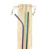GIPEL Popotes de Acero Inoxidable Reusables - Set de 2