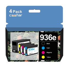 936e Ink cartridges Compatible Replacement for HP OfficeJet Pro 9110b/ 9120b/ 9130b/ 9720e/ 9730e Printers(4 Pack, BK/C/M/Y)