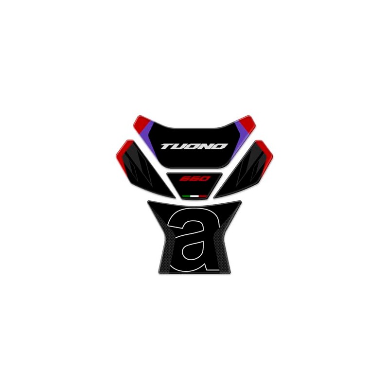 Az Graphishop 3D Resin Tank Pad Compatible with Aprilia Tuono