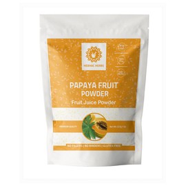Papaya Fruit Powder 227g | 100% Natural Papaya Powder 8 oz | Papaya Fruit Powder for Juices, Smoothies, Milk Shakes, Fruit Salads |Free from Preservatives, Artificial Colors, | Vegan, Gluten-Free
