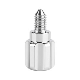 Attachment Knob Thumb Screw for KitchenAid Stand Mixer, Mixer Aluminium Thumb Screw Accessory Replacement Part (Silver, 1PCS)