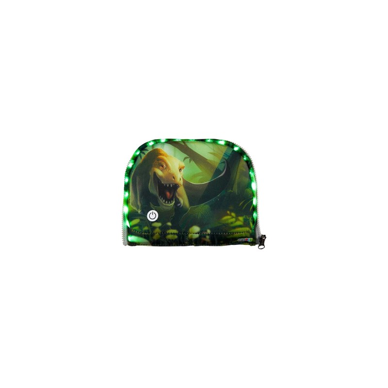 ergobag LED Zippies School Bag Accessory Front Pocket Motif Worlds