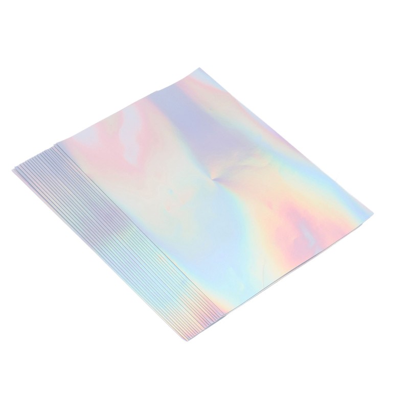 20 Sheets A4 Printable Holographic Sticker Paper Waterproof Fast Dry