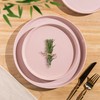 AmorArc Ceramic Dinner Plates Set of 6, 10.25 Inch Stoneware