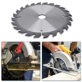 TF TCT Circular Saw Blade 165mm 48T - Wood Cutting Blade Fits Dewalt, Makita, Ryobi, Bosch, Festool and More