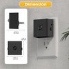 L LOHAS LED Motion Sensor Night Light, [2-Pack] Motion Activated