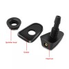 My-carlight 2Pcs Car Windscreen Water Spray Jets Washer Nozzles Adjustable