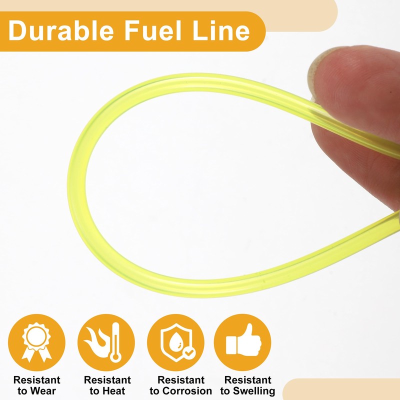 Partuto 1 Set Universal Petrol Fuel Line Gas Line Pipe