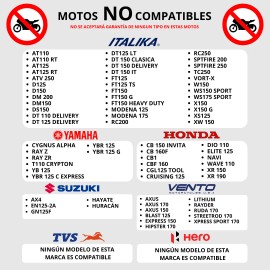 Foco Led Moto H4 Hs1 Italika 250z 11000lm Motocicleta Luces H4