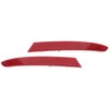 2PCS Rear Bumper Reflector Left Right PMMA ABS 63147419928 for