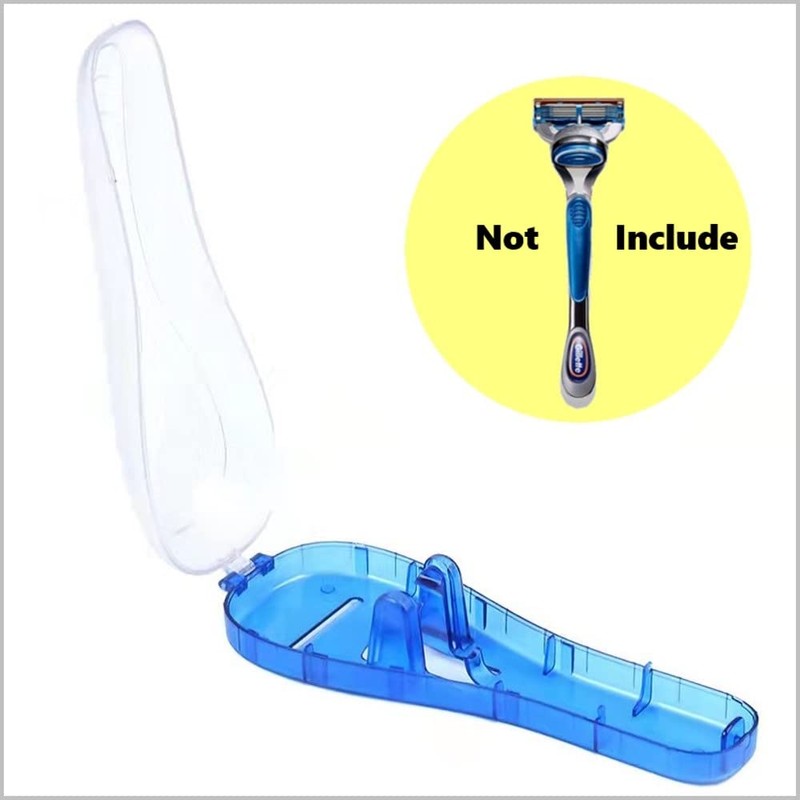 DKAOVH Manual Razor Case & Shaver Holder,Portable Travel Razor Case