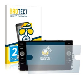 brotect Screen Protector Anti-Glare compatible with Volkswagen Polo GTI 2019 Composition Media 8" (2 Pack) Screen Protector Matte,