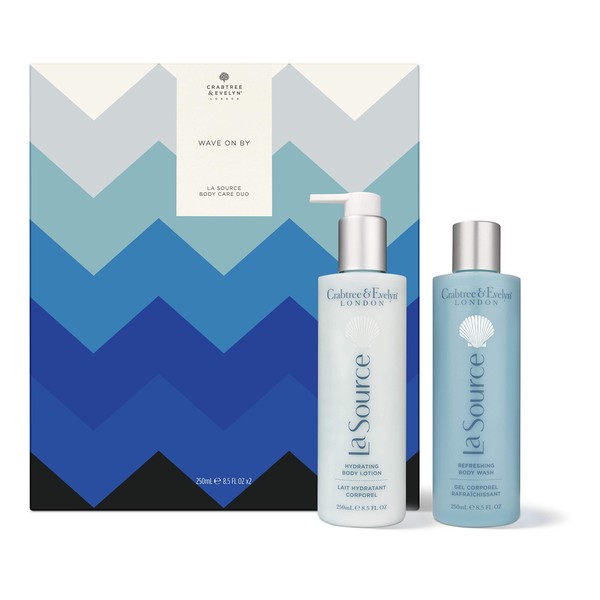 Crabtree & Evelyn Wave On By La Source Body Care Duo
