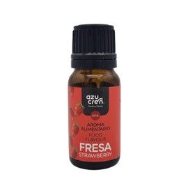 Azucren - Bakery Flavoring - Essence & Food Flavouring - Cooking, Baking, and Dessert Making - 10 ML (Strawberry)