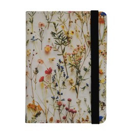 mrs Passport Wallets Travel Holder Set, Travel Luggage Tags Passport Cover - cute Wild flowers pattern for women Gift