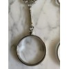 2 Vintage New Silver Plated 36.2mn Coin HolderFrame Key Rings