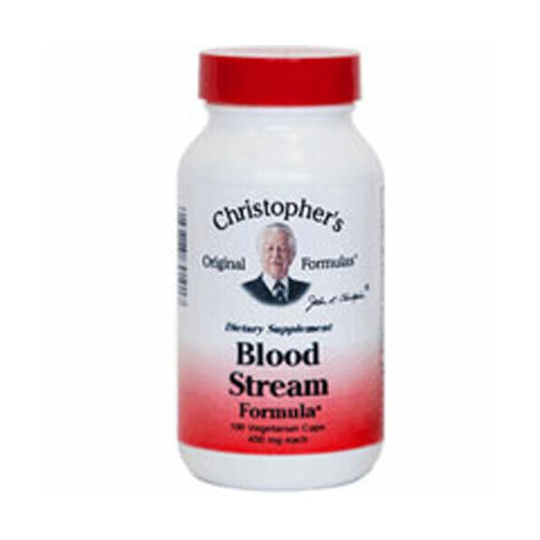 Blood Stream 100 Vegicaps  by Dr. Christophers Formulas
