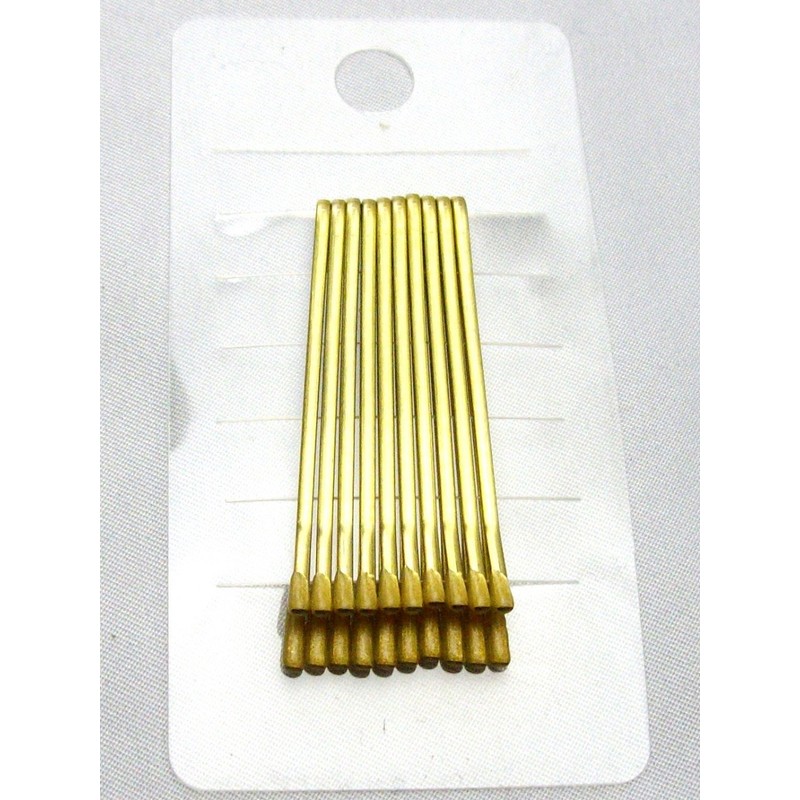 [Made in Japan] American Pin Gold Hairpin 10 Pcs as Set