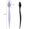 Silicone Lip Scrub Brushes, Beomeen Black Double-Sided Exfoliating Lip Brush