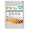 Boxiki Kitchen Non-Stick Ceramic Baking Sheet - Slick & Non-Toxic