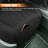 UHANBUT Luxury Faux Leather Car Seat Cover, Anti-Slip Waterproof Universal