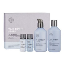 THE FACE SHOP The Fresh for Men Moisture Skin Lotion 2 types + Mini 2 types set / 더페이스샵 더프레시 포맨 수분 스킨 로션 2종 + 미니 2종 세트