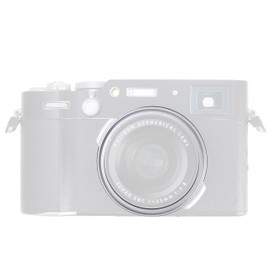 FocusFoto Aluminum Alloy Metal Lens Decoration Ring for Fuji X100 Series Camera, Compatible with Fuji X100V, X100VI, X100F, X100T, X100S, X100 (Grey)
