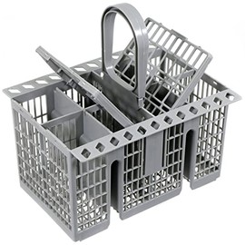 SPARES2GO Cutlery Cage Basket for Hotpoint Dishwasher (Detachable Handle)