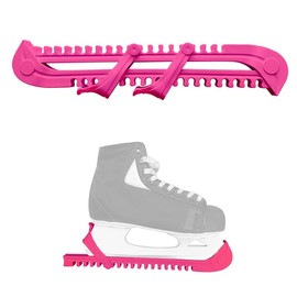 EIHI Pack of 2 blade protectors for ice hockey skates, protectors for ice skates, blade protection for children and adult skates, suitable for all sizes, can be shortened, robust, blue