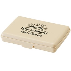 Skater OS1 LIVENATURE Foldable Sandwich Case, Made in Japan, 5.9 x 6.7 x 2.3 inches (12.5 x 17 x 7 cm) - A