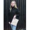 LONI Ladies Patent Leather Clutch Bag Shoulder Bag Handbag, navy