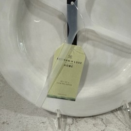 Artisan de Luxe Set 4 RUSTIC WHITE 9” Melamine Indoor Outdoor Salad Plates ARTISAN DE LUXE New