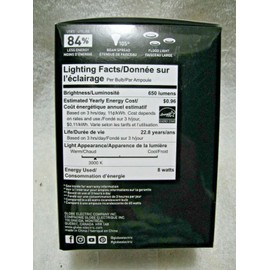 GLOBE 65W Equivalent Indoor Dimmable LED Flood Light Using 8W-ENERGY STAR-Home!!